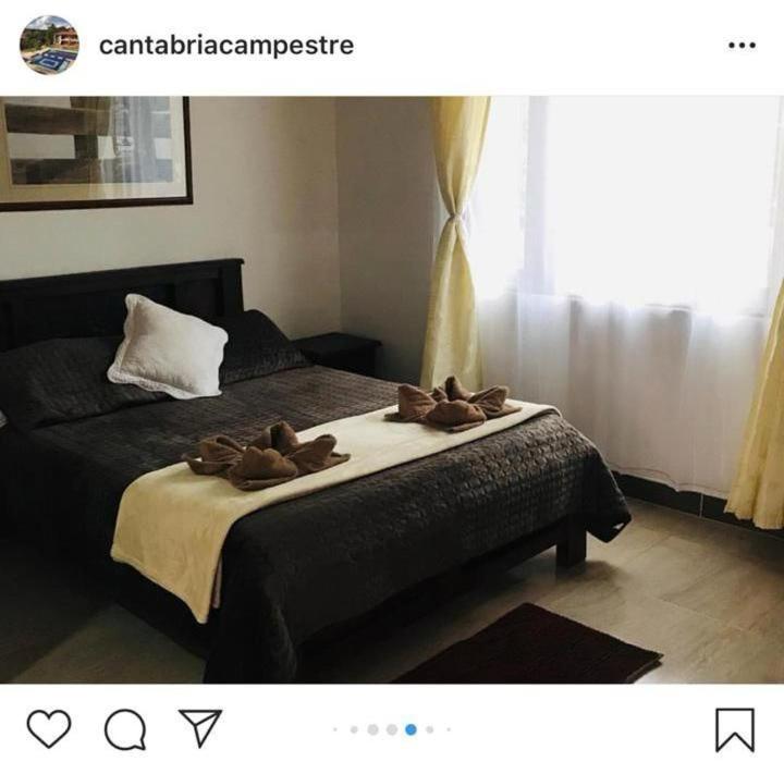 Hotel Casa Cantabria Campestre Villa de Leyva Exterior foto