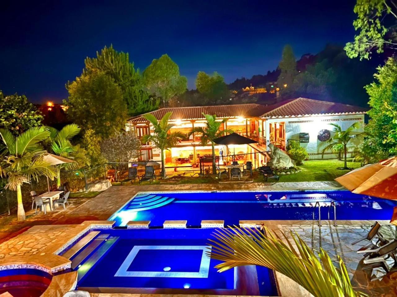 Hotel Casa Cantabria Campestre Villa de Leyva Exterior foto