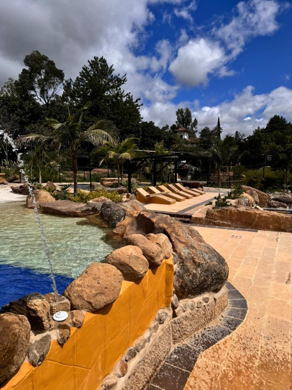 Hotel Casa Cantabria Campestre Villa de Leyva Exterior foto